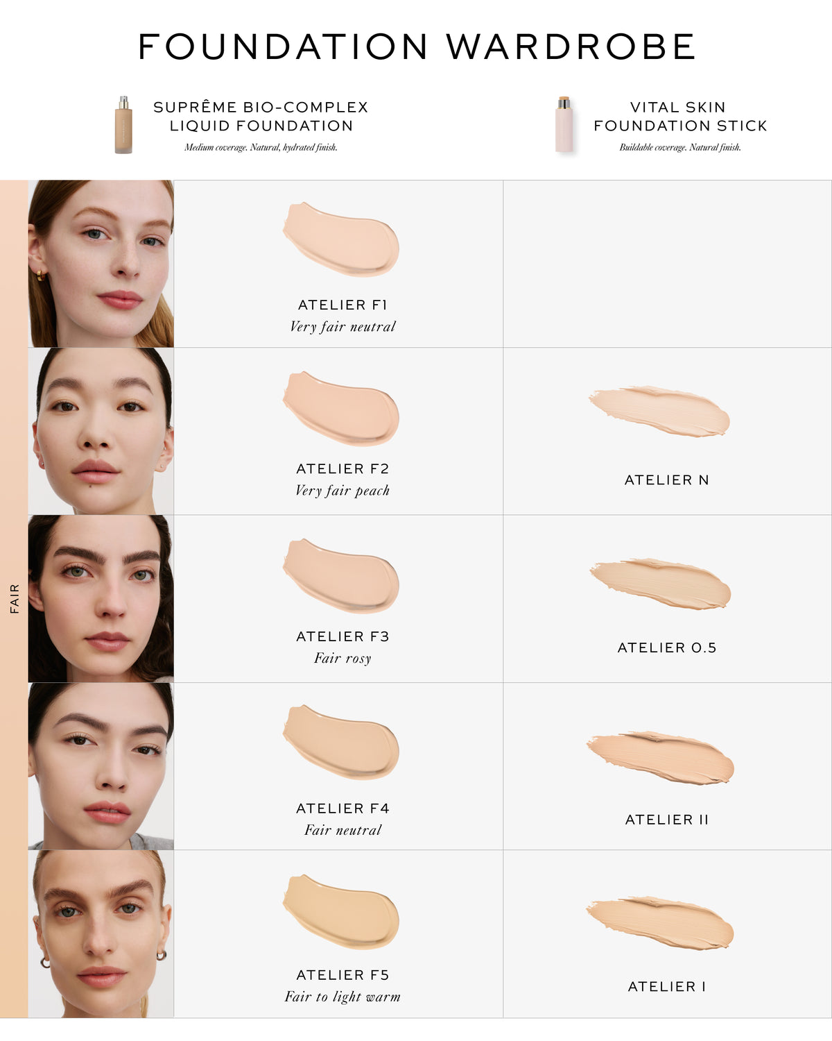 Suprême Bio-Complex Liquid Foundation - Atelier F1