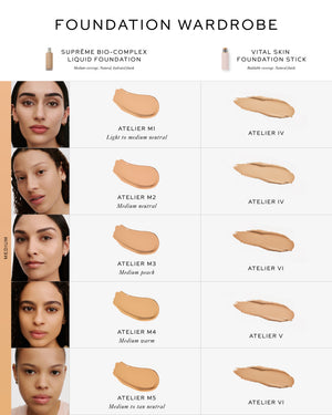 Suprême Bio-Complex Liquid Foundation - Atelier M2