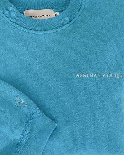 The Crewneck - Turquoise